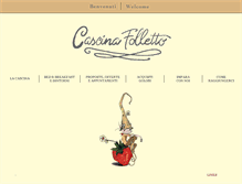 Tablet Screenshot of cascinafolletto.com
